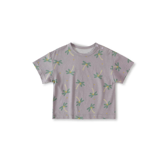 Balinova Baby Tencel Modal Short Sleeve T-Shirt, Soft Breathable Printed Top for Toddlers