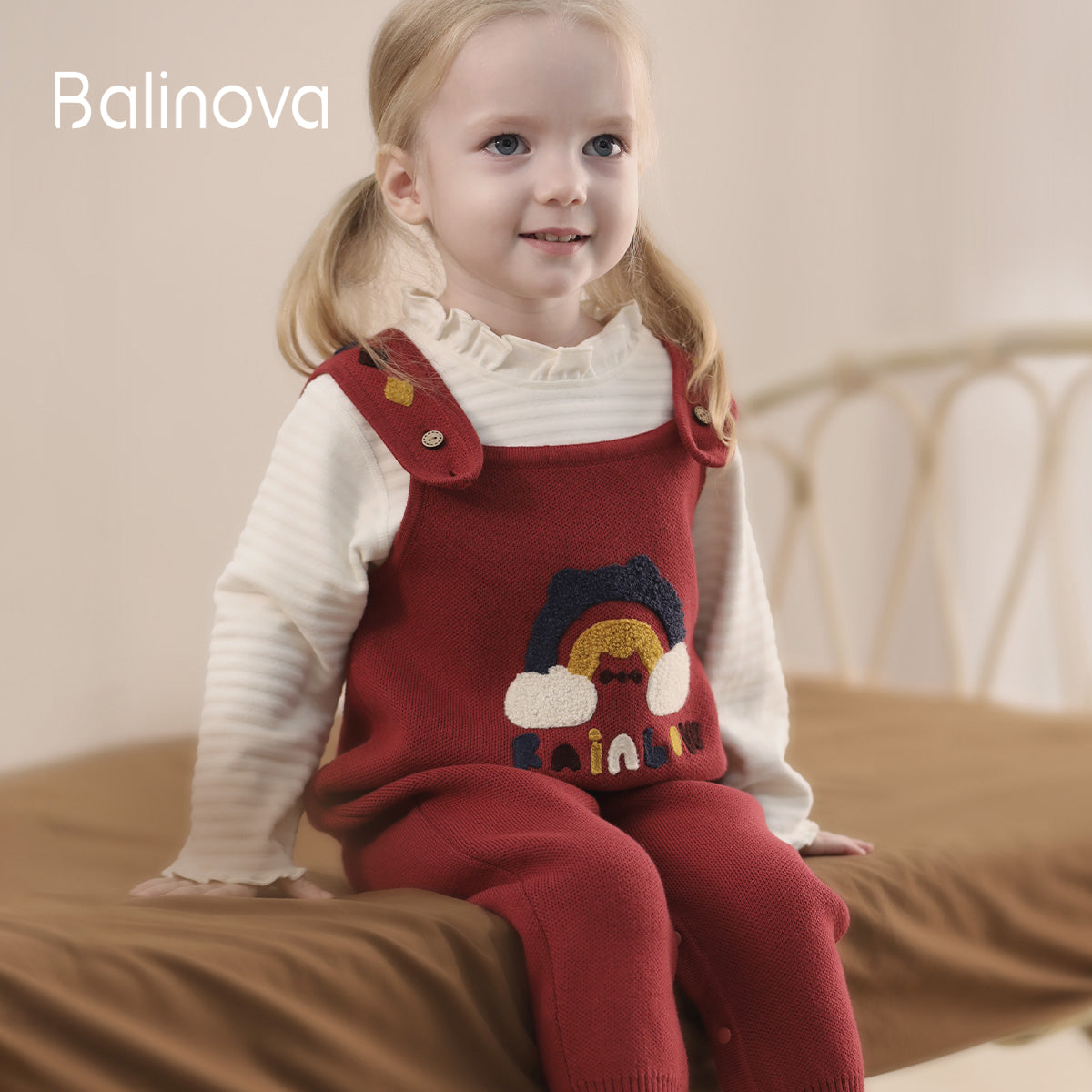 Balinova Cozy Cotton Baby Overalls - Rainbow Collection - Balinova