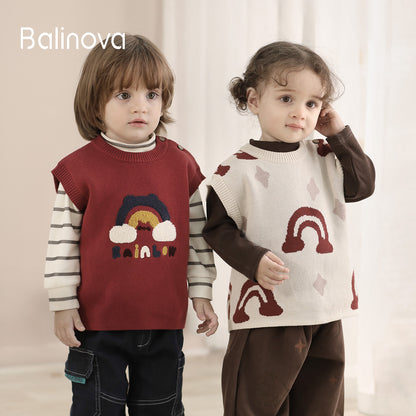 Balinova Cozy Cotton Baby Vest - Rainbow Collection - Balinova