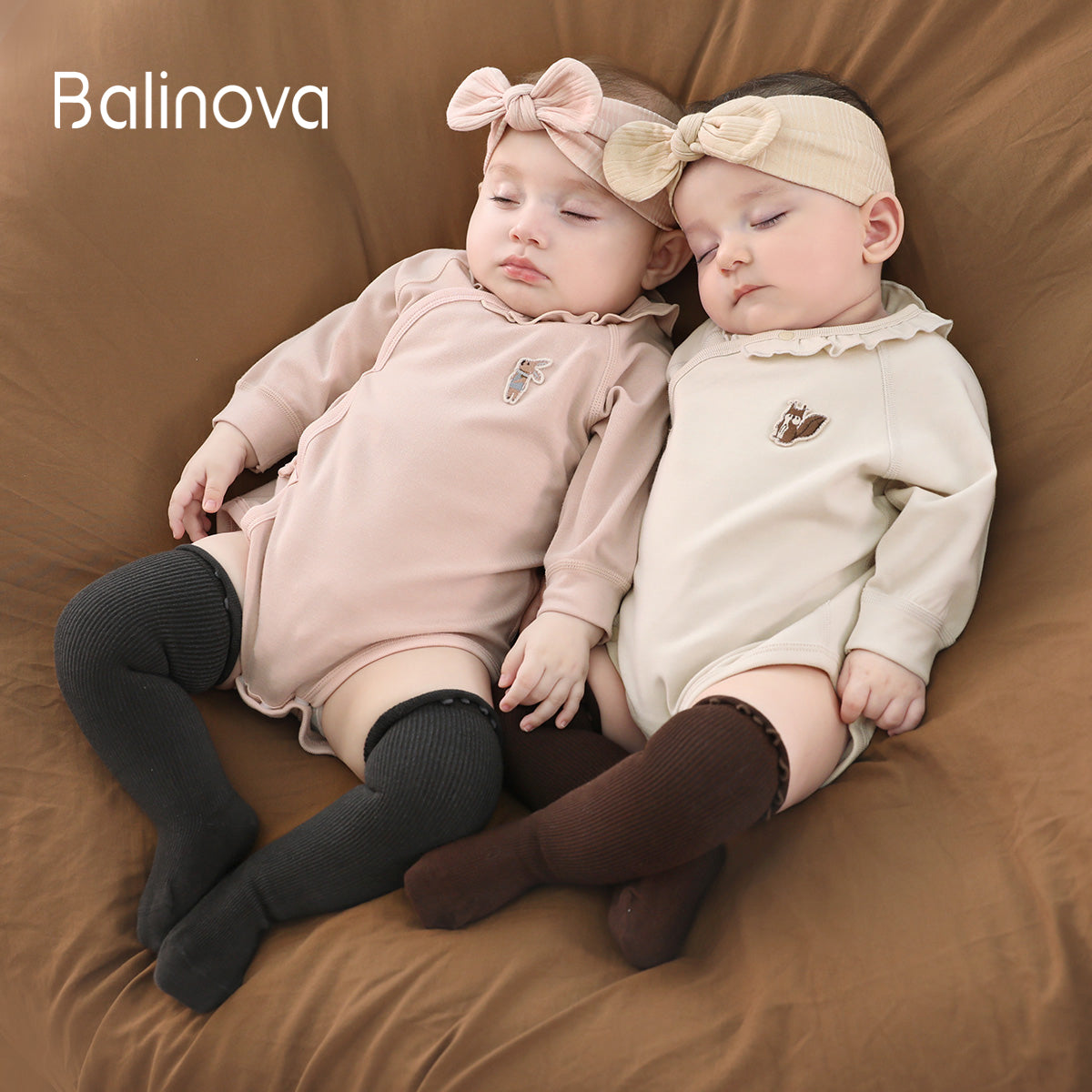 Balinova Wool-Blend Baby Bodysuit - Warm & Soft Winter Essential