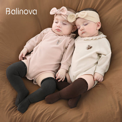Balinova Wool-Blend Baby Bodysuit - Warm & Soft Winter Essential
