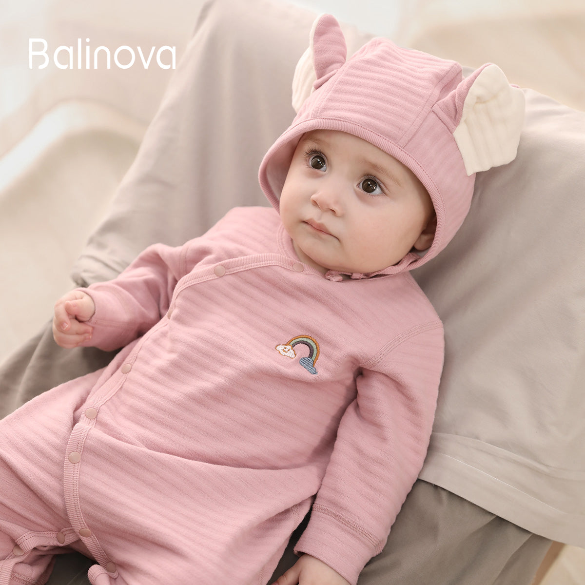 Balinova Thermal Baby Romper - Warm, Soft & Cozy Winter Essential