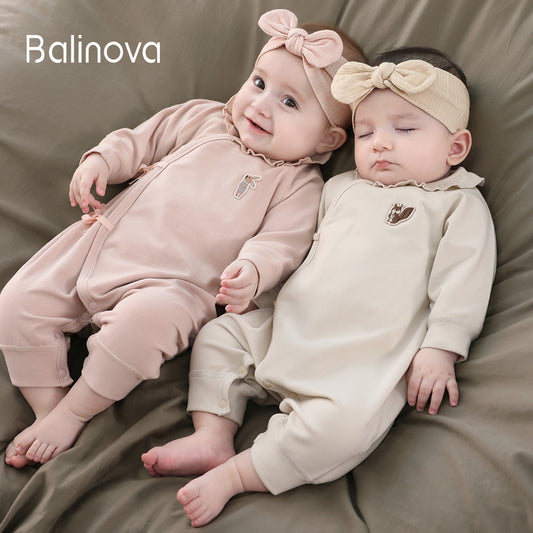 Balinova Wool-Blend Baby Jumpsuit - Warm & Cozy Winter Essential