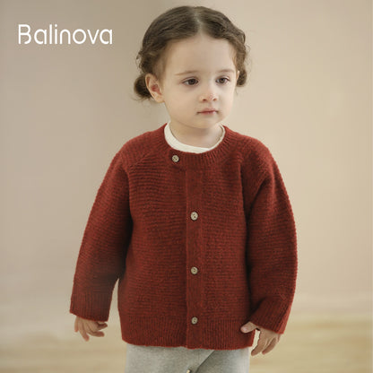 Balinova Cozy Baby Cardigan - Rainbow Striped Collection - Balinova