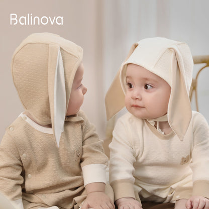 Balinova Cloud Cotton Bunny Ear Hat - Newborn Essential