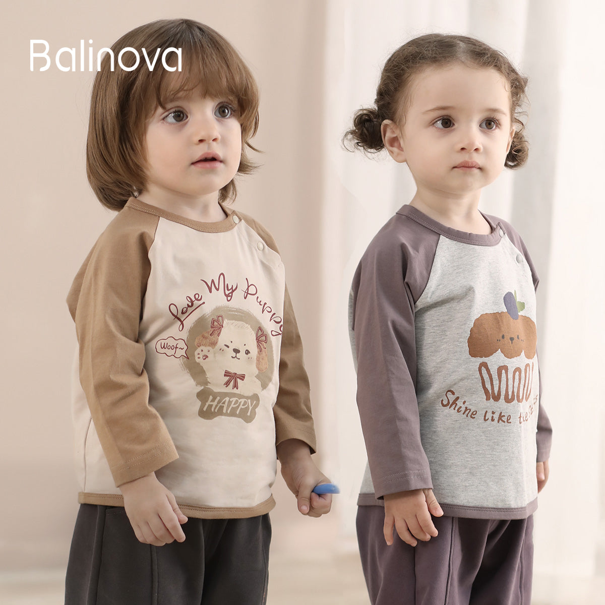 Balinova Cozy Raglan Tee - Baby Long-Sleeve Shirt