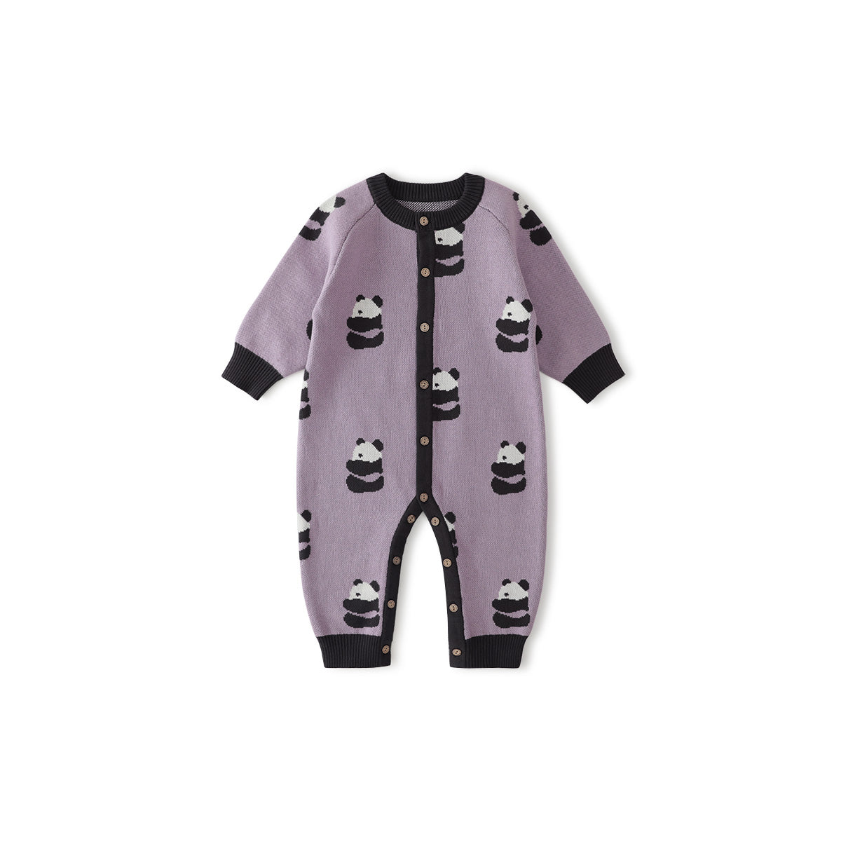Balinova Cozy Cotton Baby Romper - Panda Collection - Balinova