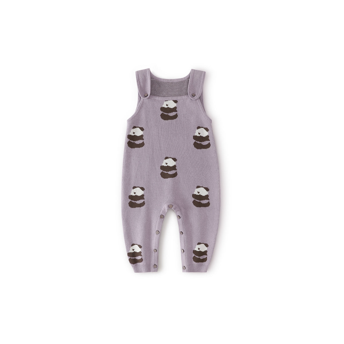 Balinova Cozy Cotton Baby Overalls - Panda Collection - Balinova