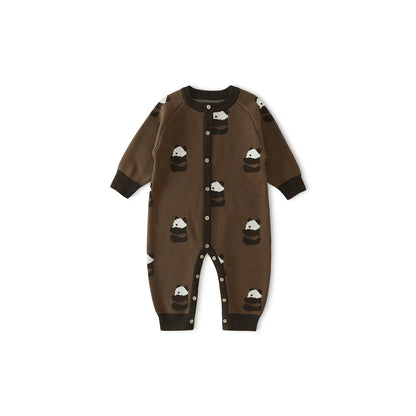 Balinova Cozy Cotton Baby Romper - Panda Collection - Balinova