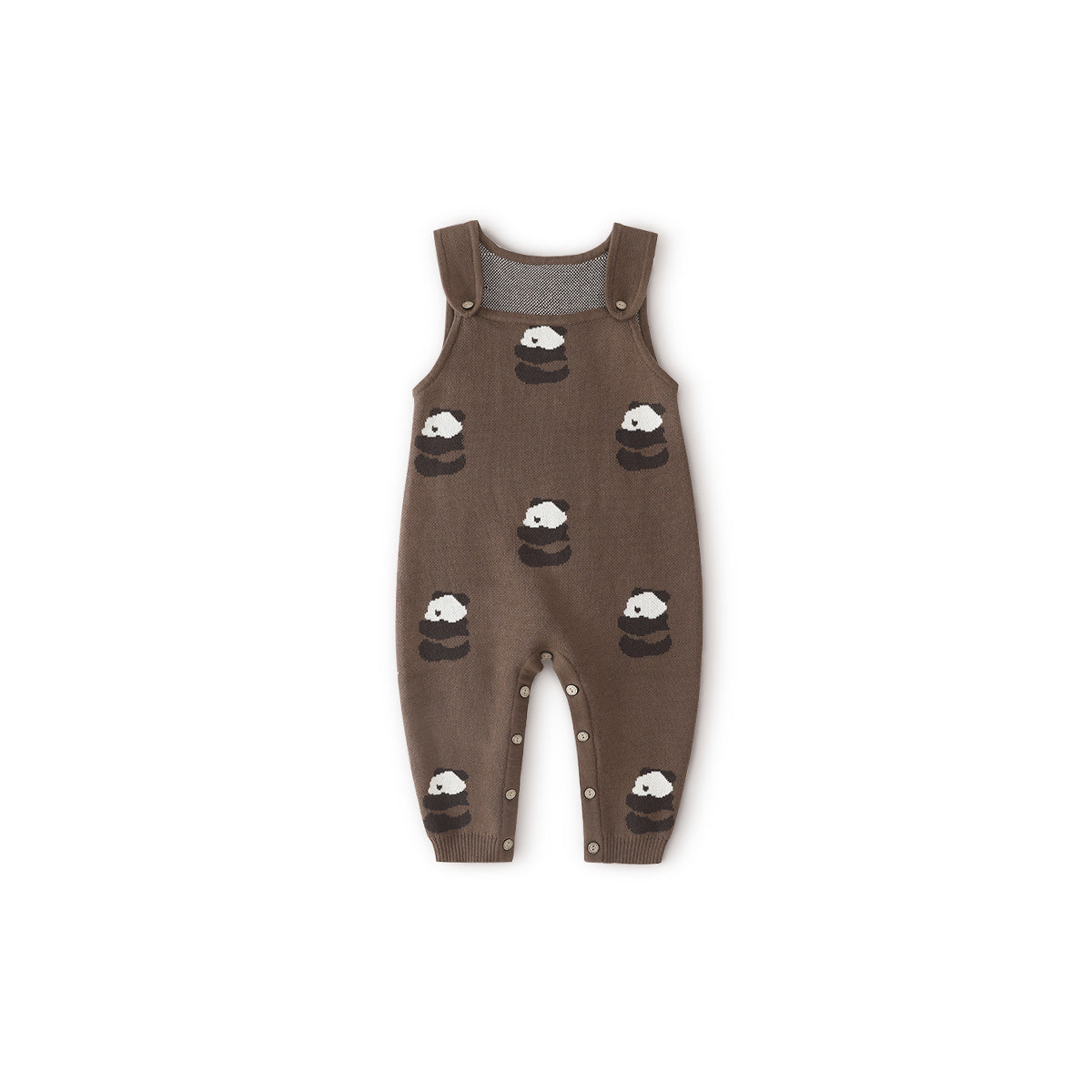 Balinova Cozy Cotton Baby Overalls - Panda Collection - Balinova