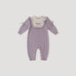 Baby Knit Romper | Soft Cotton Warm Onesie for Newborn Girls - Balinova