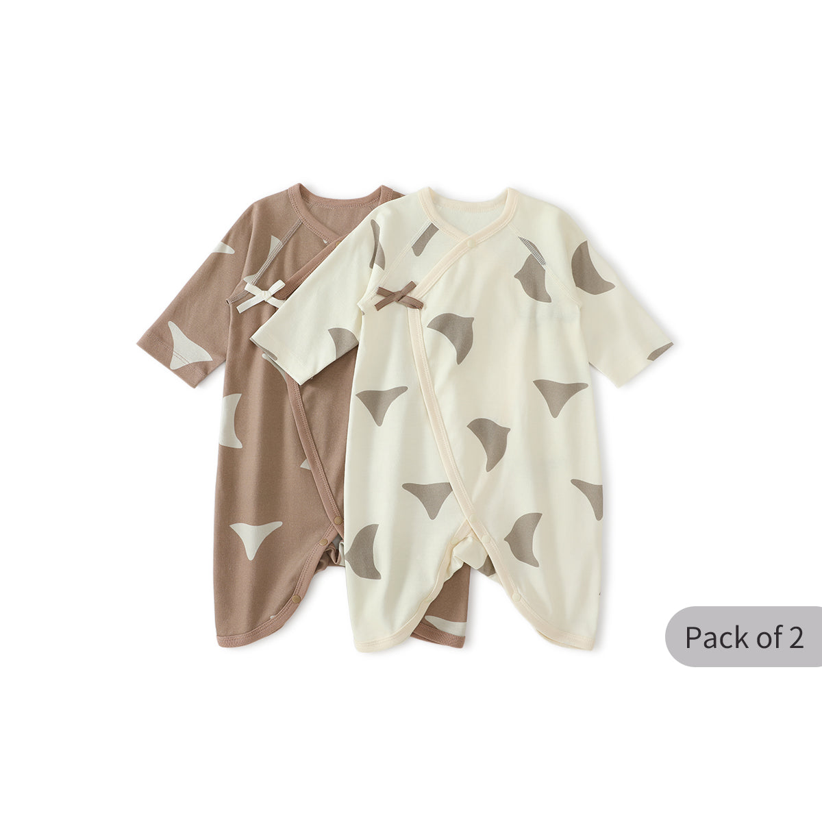 Balinova Newborn Kimono Onesie - Soft & Safe Everyday Romper