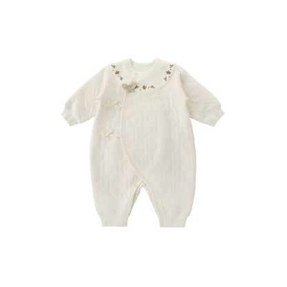 Balinova Baby Air Cotton Kimono Romper | 7A Antibacterial Lightweight Thermal Onesie
