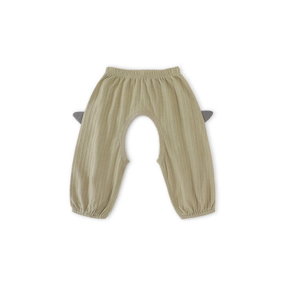 Balinova Baby mosquito-proof pants summer casual pants children's pants boys' pure cotton summer clothes girls' long pants baby open-crotch pants