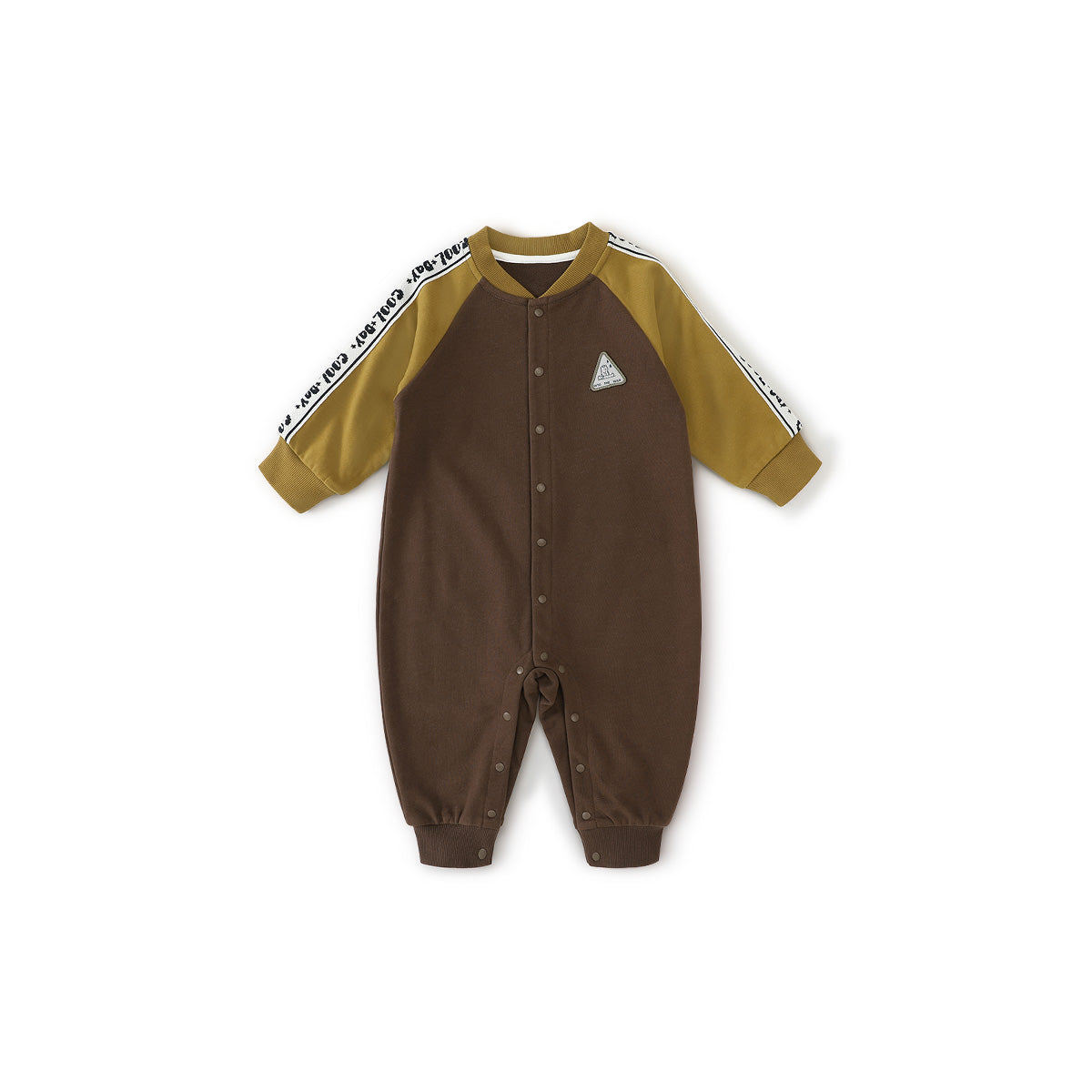 Balinova Cool Day Side-Stripe Romper - Baby Play & Sleep Jumpsuit