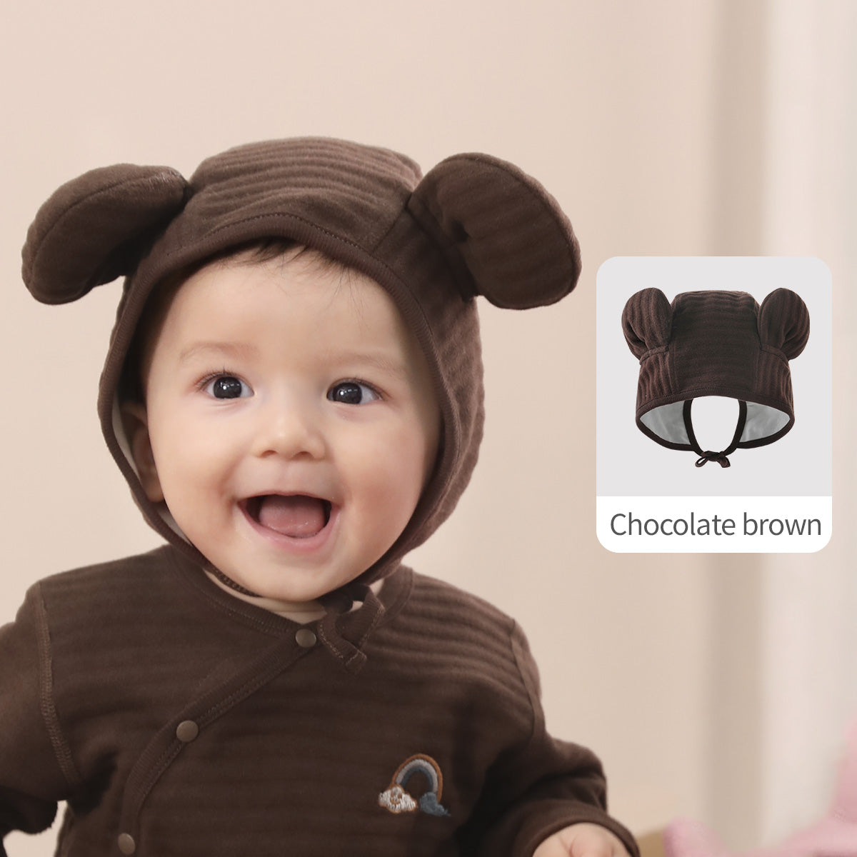Balinova Baby Thermal Hat - Warm, Cute, and Secure Winter Essential