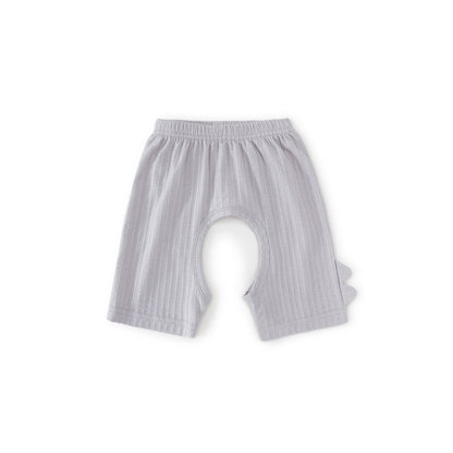 Balinova Baby Open Crotch Cotton Shorts, Breathable Casual Pants for Toddlers