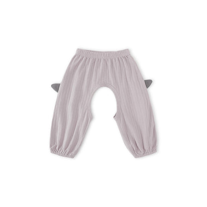 Balinova Baby mosquito-proof pants summer casual pants children's pants boys' pure cotton summer clothes girls' long pants baby open-crotch pants