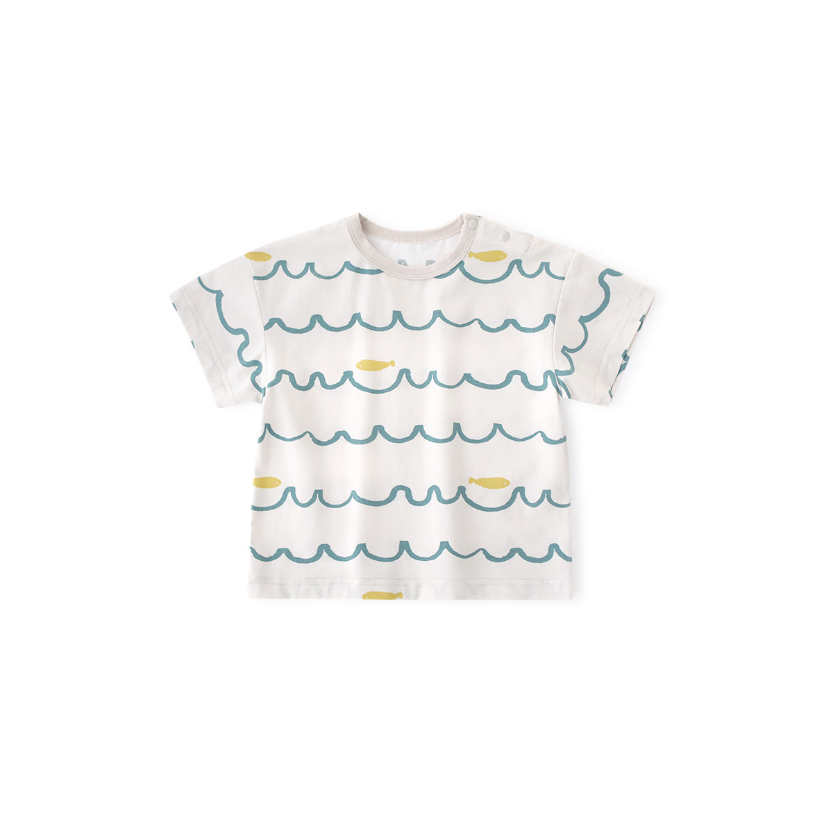 Balinova Baby Air Cotton Short Sleeve T-Shirt, Breathable Cartoon Print Tee for Toddlers