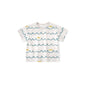 Balinova Baby Air Cotton Short Sleeve T-Shirt, Breathable Cartoon Print Tee for Toddlers