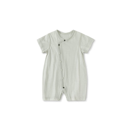 Balinova Baby Tencel Modal Blend Short Sleeve Rompers Ultra-Soft Breathable Newborn Bodysuits
