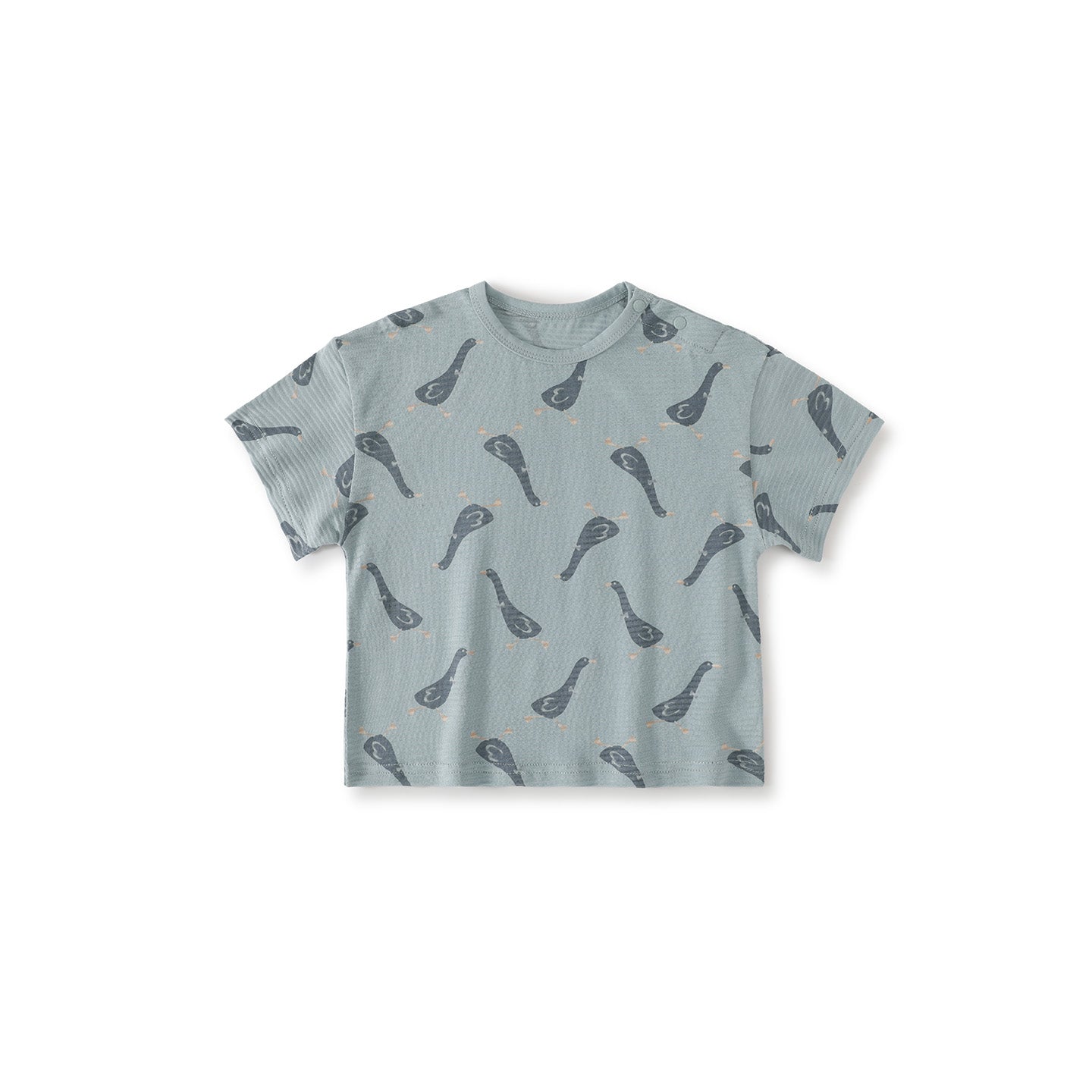 Balinova Baby Tencel Modal Short Sleeve T-Shirt, Soft Breathable Printed Top for Toddlers