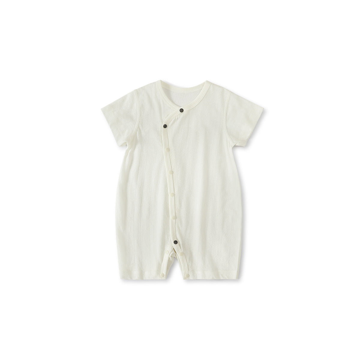 Balinova Baby Tencel Modal Blend Short Sleeve Rompers Ultra-Soft Breathable Newborn Bodysuits