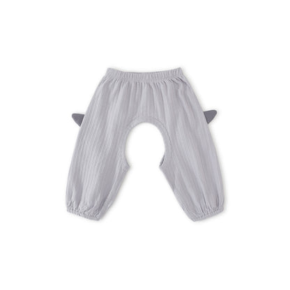 Balinova Baby mosquito-proof pants summer casual pants children's pants boys' pure cotton summer clothes girls' long pants baby open-crotch pants