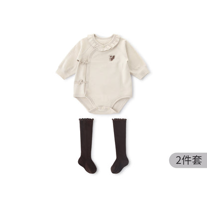 Balinova Wool-Blend Baby Bodysuit - Warm & Soft Winter Essential