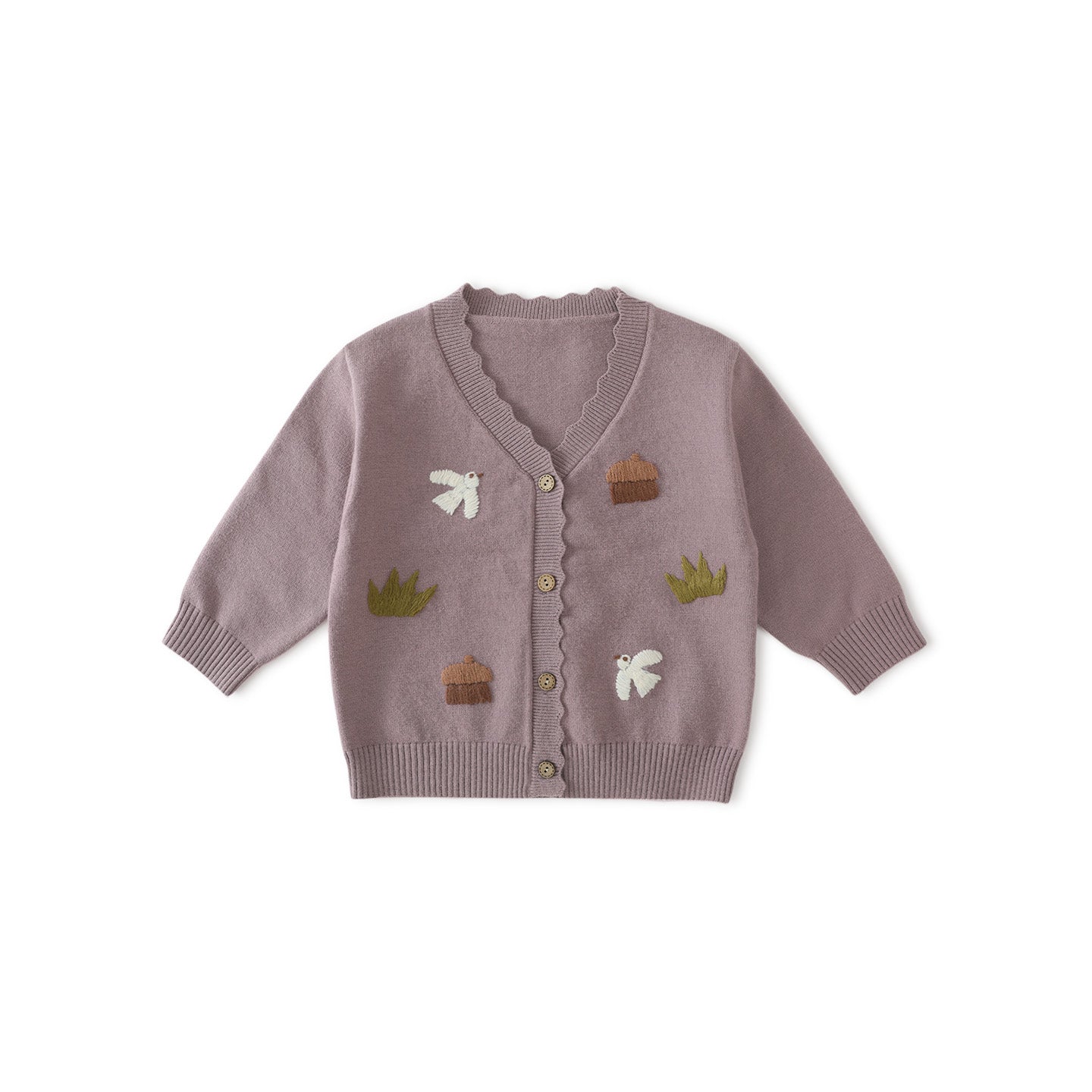 Balinova Cozy Cotton Baby Cardigan - Forest Friends Collection - Balinova
