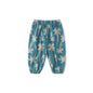 Balinova Kids Ice Cool Cotton Pants, Breathable Printed Loose-Fit Summer Joggers for Toddlers