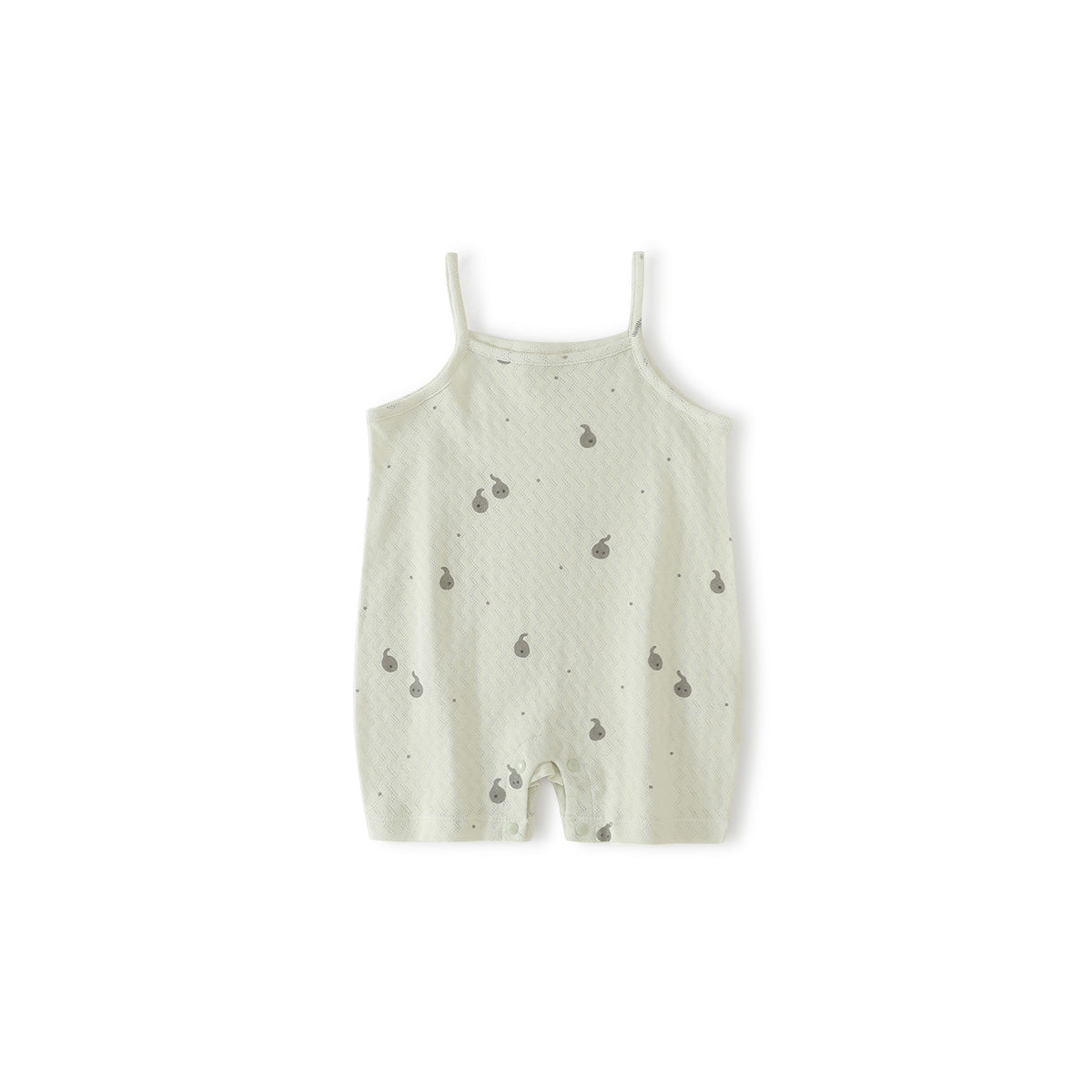 Balinova Baby Breathable Cotton Sleeveless Romper, Mesh Knit Summer Bodysuit for Newborns