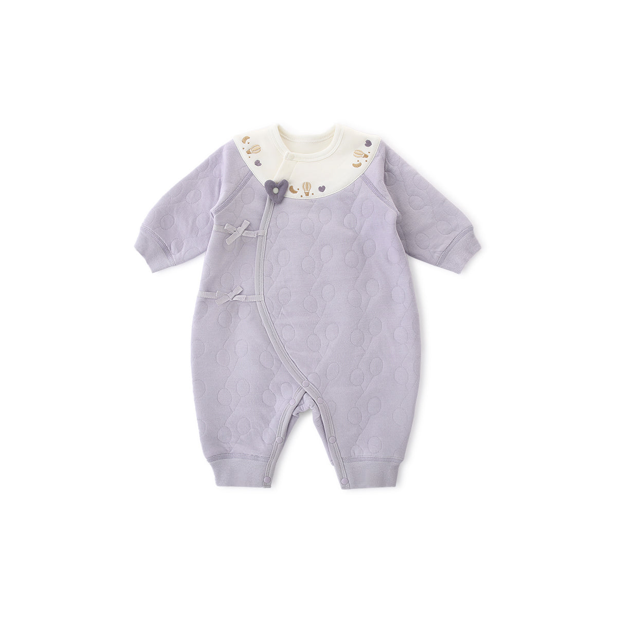 Balinova Baby Air Cotton Kimono Romper | 7A Antibacterial Lightweight Thermal Onesie