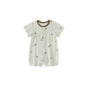 Balinova Lightweight Airy Cotton Baby Short Sleeve Onesies for 0-24 Months