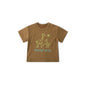 Balinova Baby 100% Cotton Short Sleeve T-Shirt, Breathable Cartoon Animal Print Top for Toddlers