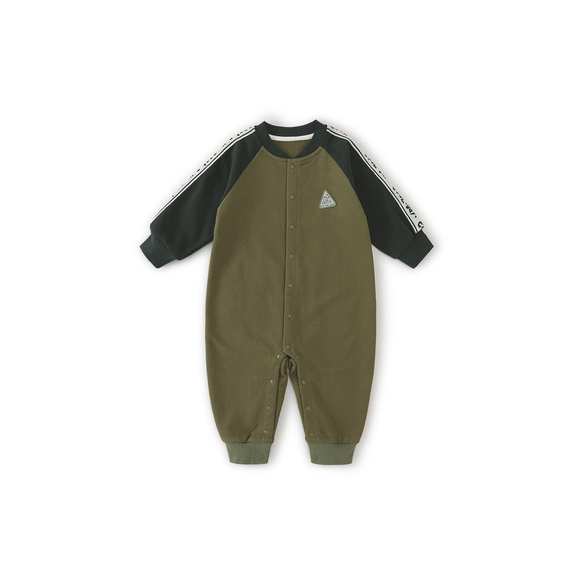 Balinova Cool Day Side-Stripe Romper - Baby Play & Sleep Jumpsuit
