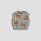 Baby & Toddler Cotton Knit Vest — Warm Sleeveless Waistcoat for Kids - Balinova