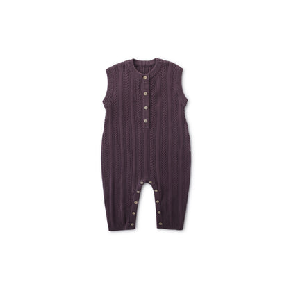 Balinova Cozy Cotton Baby Sleeveless Romper - Classic Knit Collection - Balinova