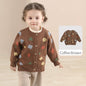 Balinova Cozy Cotton Baby Cardigan - Geometric Print Collection - Balinova