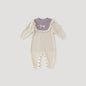 Baby Knit Romper | Soft Cotton Warm Onesie for Newborn Girls - Balinova