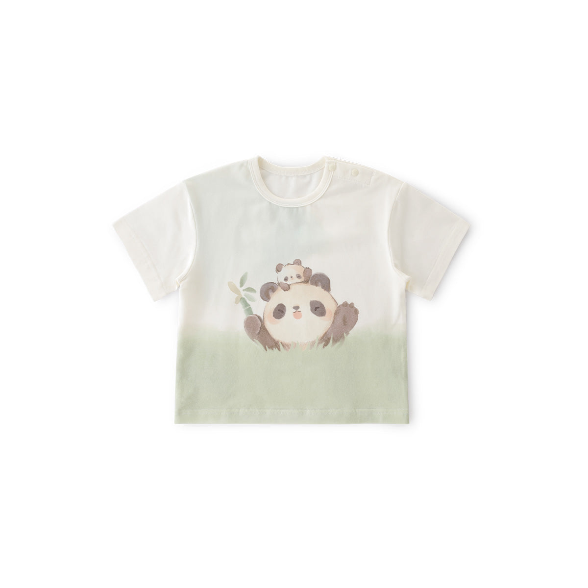 Balinova Baby Cotton Short Sleeve T-Shirt, Breathable Air Cotton Cartoon Print Tee for Toddlers