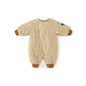 Balinova Quilted Baby Romper - Warm, Lightweight Winter Essential